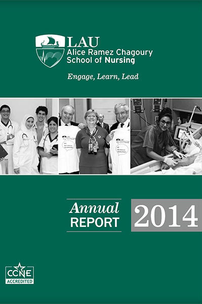 LAU Alice Ramez Chagoury School of Nursing Progress Report 2010-2014